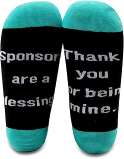 G2TUP Sponsor Gift Confirmation Christening gift Thank You for being My Sponsor Religious Thank You Sock