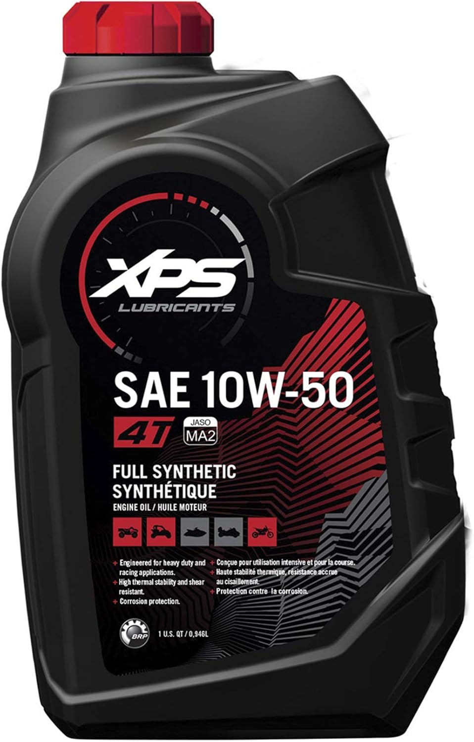 BRP New OEM XPS 4T 10W-50 Synthetic Oil Quart, 779234