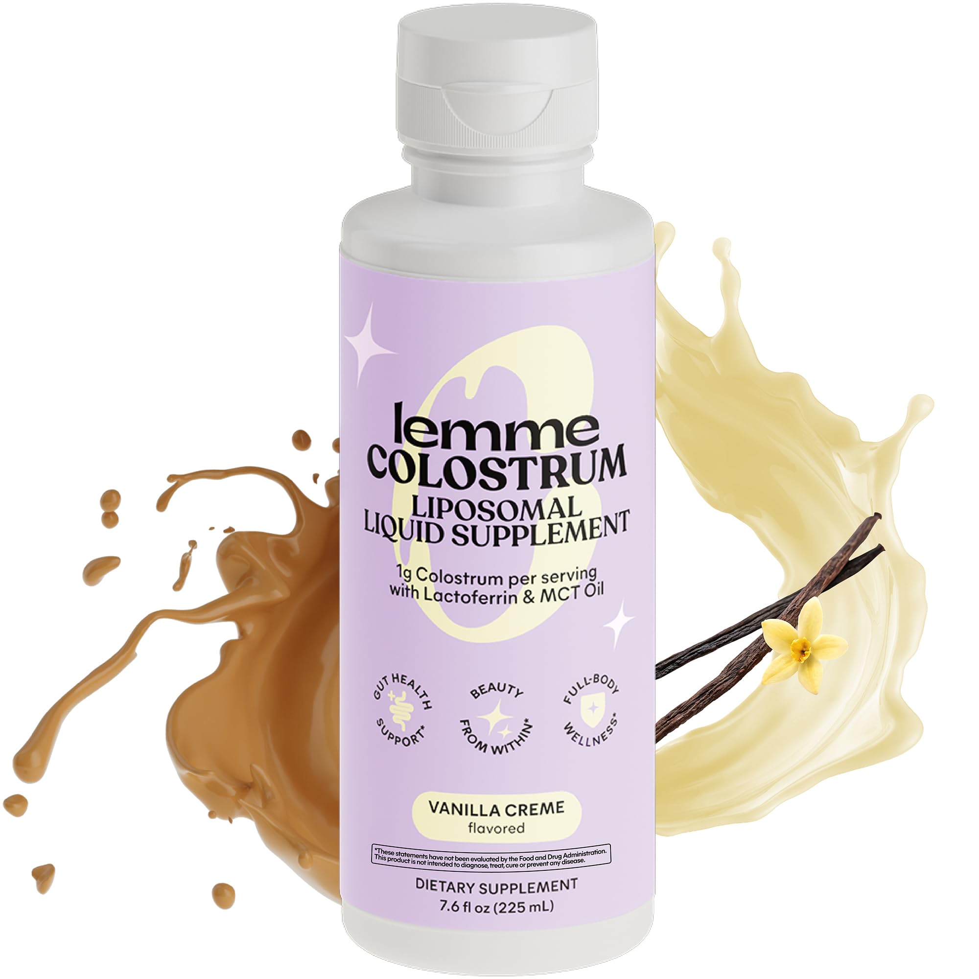 Lemme Colostrum Coffee Creamer for Gut, Skin, Hair & Healthy Aging