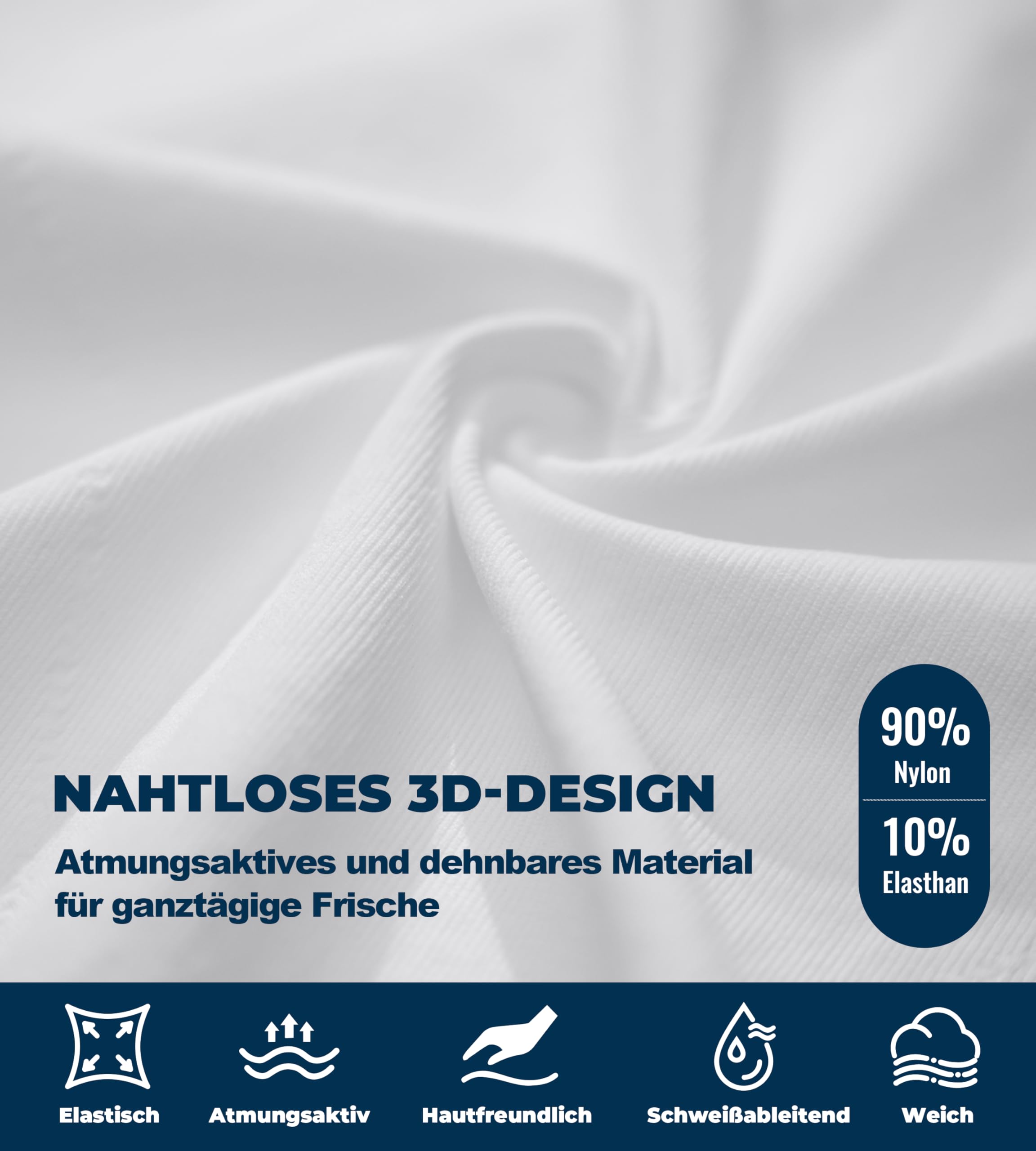 Kompressionsshirt für Herren, Shapewear, schlankmachendes Tank-Top, nahtlos, Bodyshaper, Unterhemd für Gynäkomastie, Bauchkontrolle