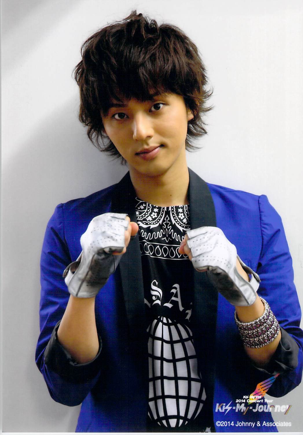 Kis-My-FT2・【公式写真】・・ 藤ヶ谷太輔・✩ ジャニーズ公式 生真【スリーブ付】 fb 16