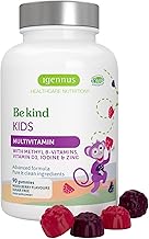 Methylierte Multivitamin Fruchtgummis für Kinder, aktive B-Vitamine, 90 Stück, Clean Label, zuckerfrei, ab 4 Jahren, Beerengeschmack, vegan, ohne künstliche Süßstoffe & Aromen, von Igennus