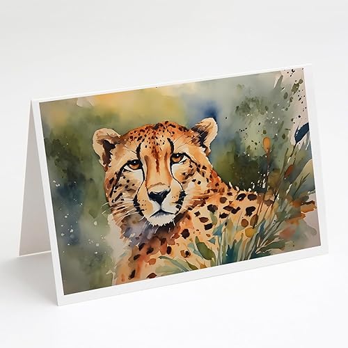 Miniatura 146 de Caroline's Treasures DAC2871GCA7P - Tarjetas de felicitación de bisonte americano, paquete de 8 tarjetas en blanco con sobres, tamaño A7, 5 x 7