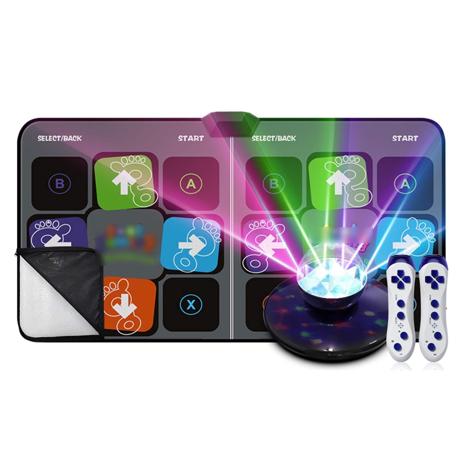 Step Dance mat Male and Female Dance Mat Double Computer TV Dual-use, Somatosensory Dance Machine Dancer Step Pads (Color : Upgrade 4 30mm) (Upgrade 3 30mm)
