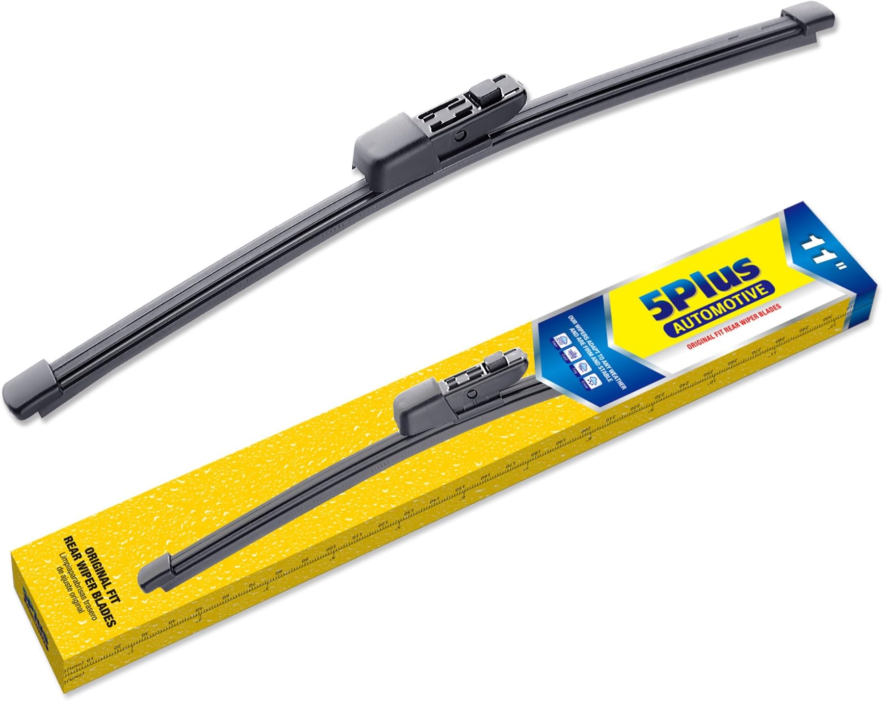 5 PLUS Back fits VW Atlas 2018-2023,Golf 2010-2019,GTI 2021-2010 Rear Wiper