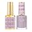DND DC Gel Polish Set, Beige Nude Collection, UV/LED Gel Polish and Air Dry Nail Lacquer, Matching Chip-Free Polish Duo, 105 Beige Brown, 0.5 Fl Oz