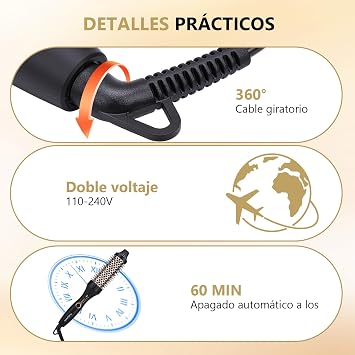 Thermal Brush Round Electric Ionic 38 mm, Dual Voltage