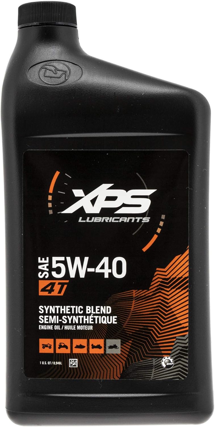 Can-Am Spyder 4T 5W-40 Synthetic Blend Oil Change Kit for Rotax 991 (SM5) 779247
