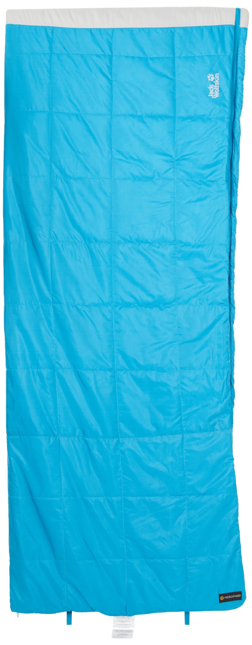 Jack Wolfskin Schlafsack 4-In-1 Blanket +5, dark turquoise, 36 x
