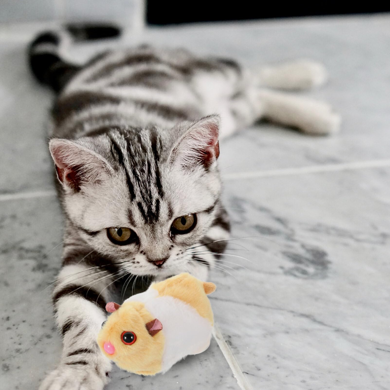ibasenice Juguete De Pelota para Correr para Gatos Juguetes De Pelota Rodante para Hámster Pelota para Hámster Motorizada Universal Juguetes para Caminar para Gatos