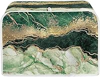 Vista 13 de JEOCODY Cubiertas para horno tostador, funda extragrande para hacer pan de flores azules, se adapta a la mayoría de tostadoras estándar de 2