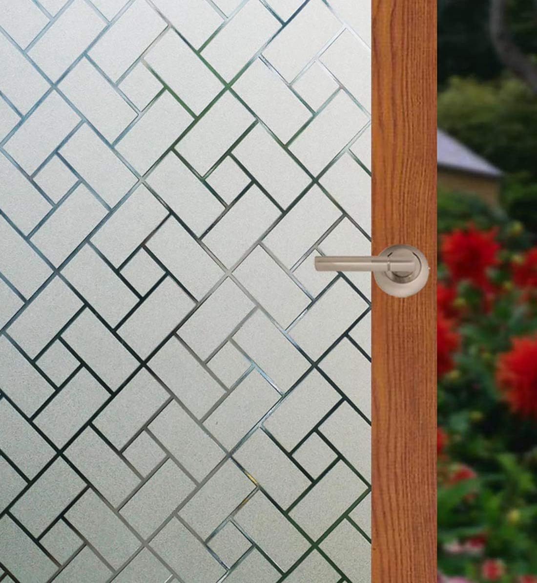 Film Teinté Miroir Pour Fenêtre - 50x100 Cm, Adhésif Statique, Bloque UV Et Chaleur, Améliore L'intimité