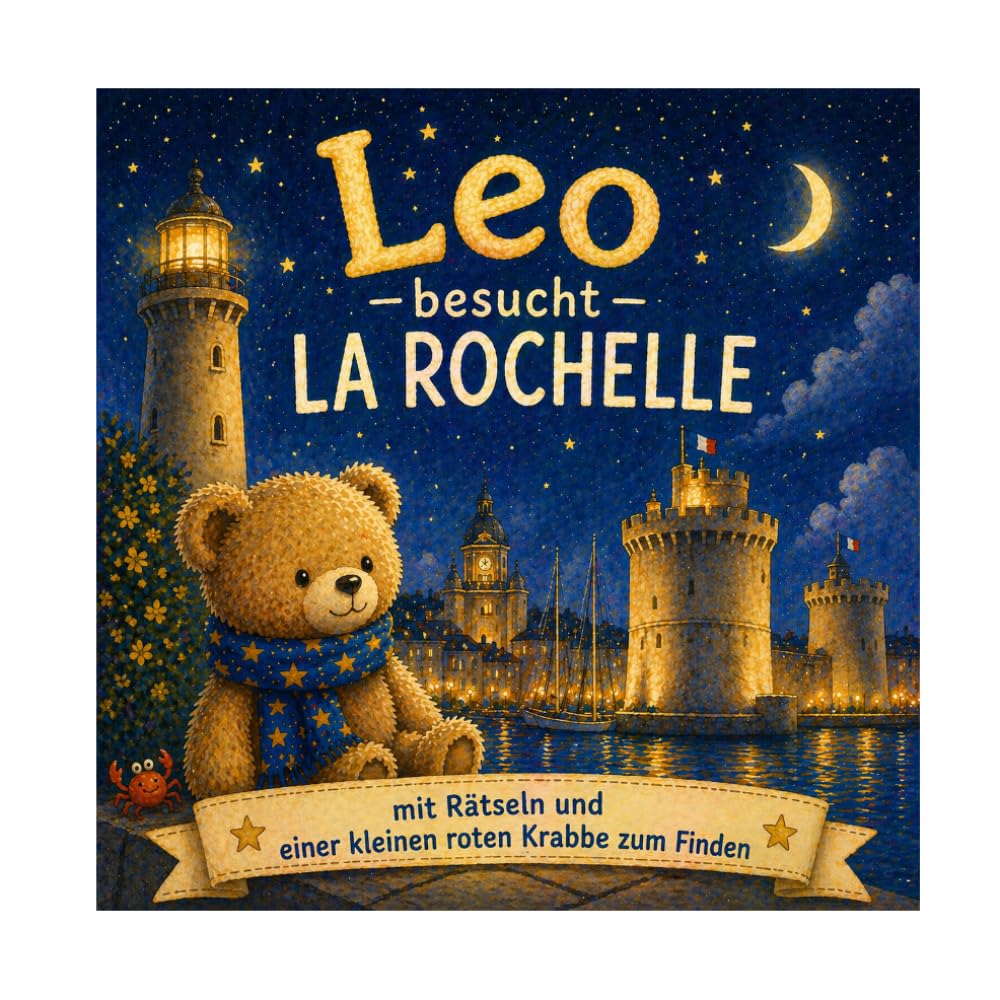 Leo in La Rochelle: N°7 - Ein Tag voller Entdeckungen am Ozean (Leo der kleine Bär besucht Frankreich)