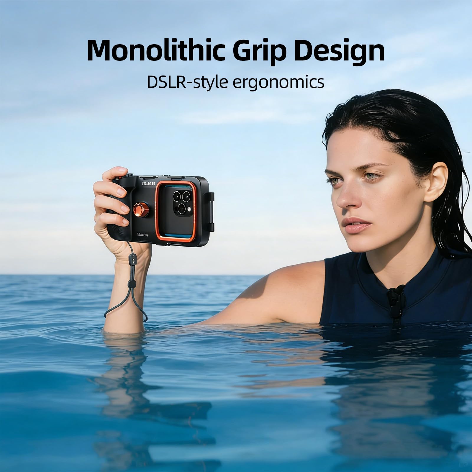 Funda Impermeable para teléfono bajo el Agua, para Buceo y esnórquel, Resistente al Agua, Funda Sumergible hasta 20 m, para iPhone 17 16 15 14 13 12 11 Pro MAX/XS/X Samsung Galaxy y más