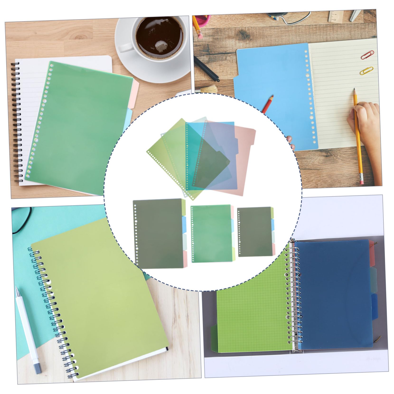 Amazon.co.jp: WOFASHPURET 12 Sets Index Separator Page