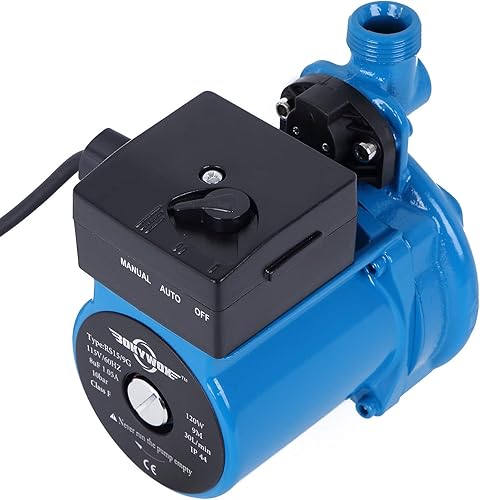 Miniatura 4 de RS15-9B Bomba de circulación de agua caliente+34 '' hembra* 12 '' NPT conector de latón macho