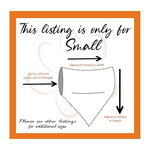 Miniatura 8 de Gobble Gobble Gobble Over the Collar Dog Bandana That Slips onto Their Existing Collar (Medium)