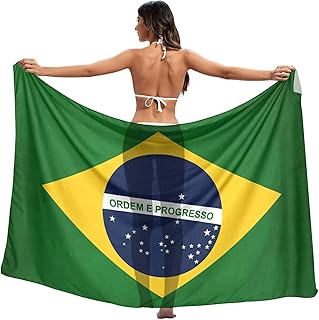 Women's Sarongs Cover Ups for Swimwear Beach Bikini Wraps Jamaica Flag Jamaican Scarf