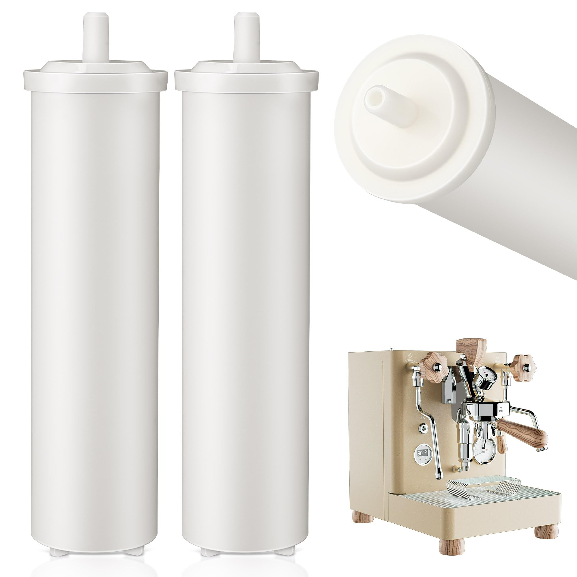 2 Pack 70L Cationic Resin Filter Compatible with LELIT PLA930M