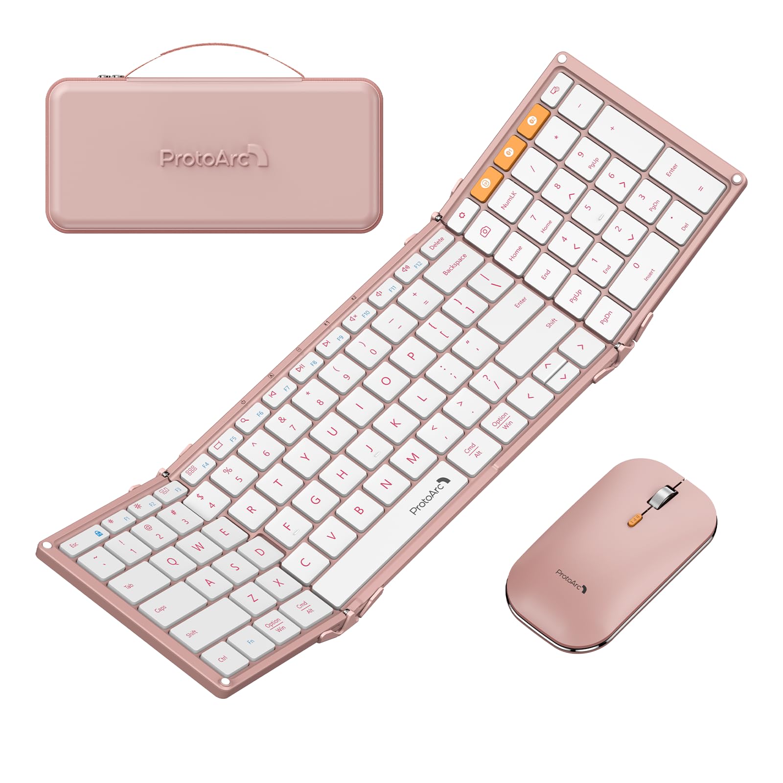 Amazon.com: ProtoArc XKM01 Full-Size Foldable Keyboard Mouse Combo