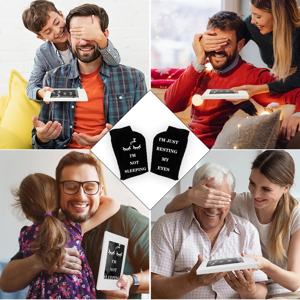 Condition photo showing New/Like New for Birthday Gifts for Men Women,Fathers Day Mothers Day Christmas Gifts for Dad Mom Grandparents Friends,Funny Socks