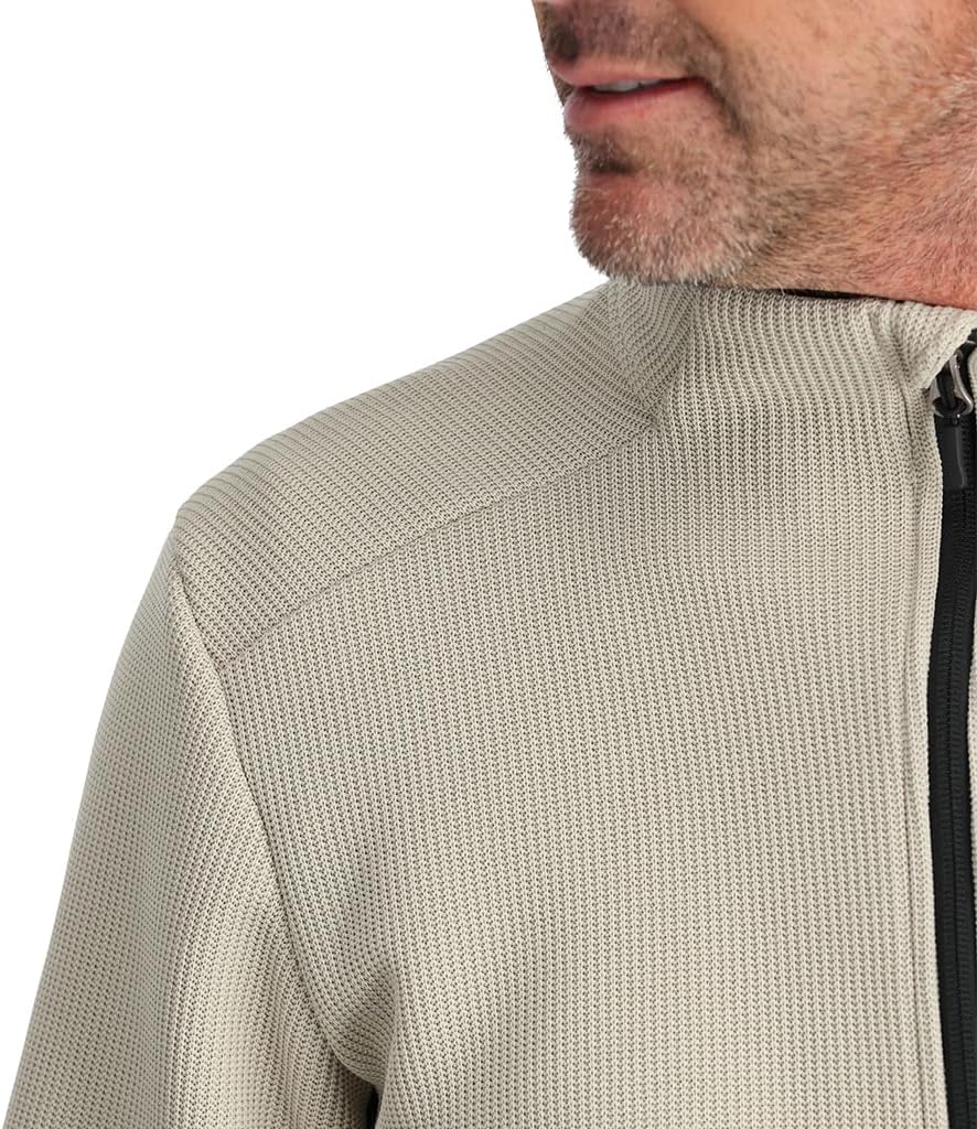 Spyder Men's Bandit Hybrid Full Zip Mid Layer Jacket