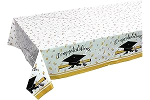 Iconikal Graduation Tablecloth for Memorable Celebrations