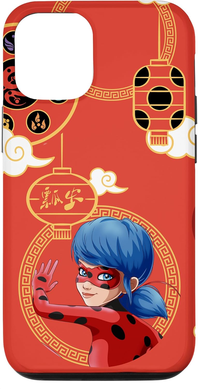 iPhone 12/12 Pro Miraculous Shanghai Ladybug Stamp Case