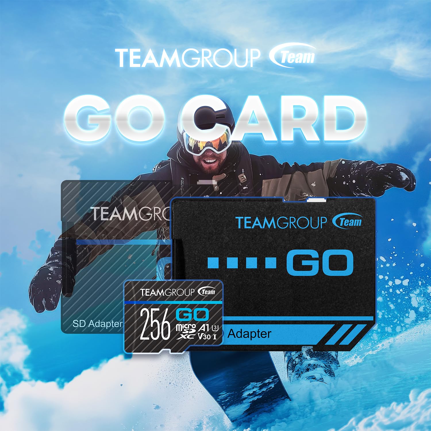 Amazon | TEAMGROUP (旧称 Team) microSDカード 256GB GO UHS-I U3 V30