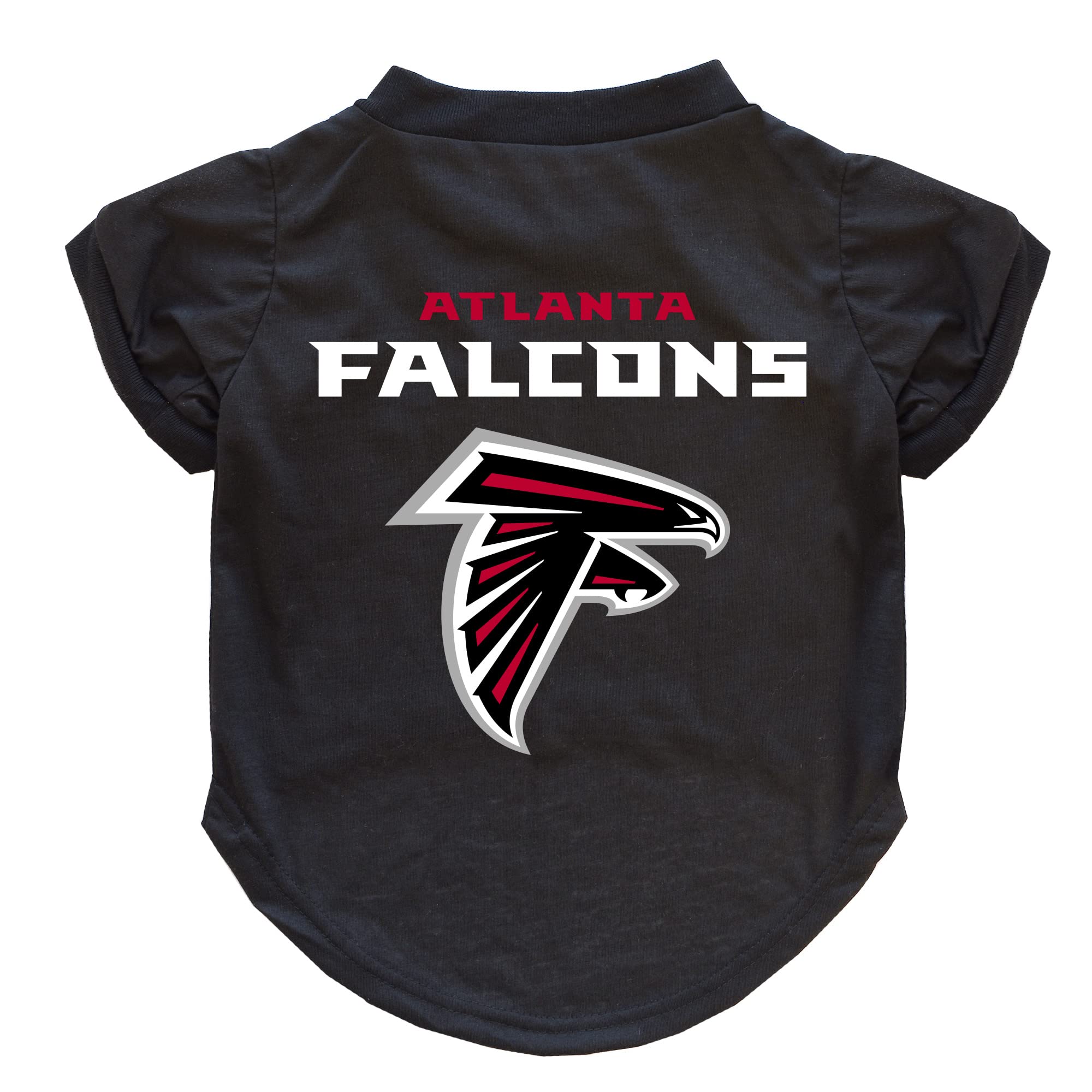 Littlearth NFL Atlanta Falcons Haustier-T-Shirt, Team-Farbe, Größe S