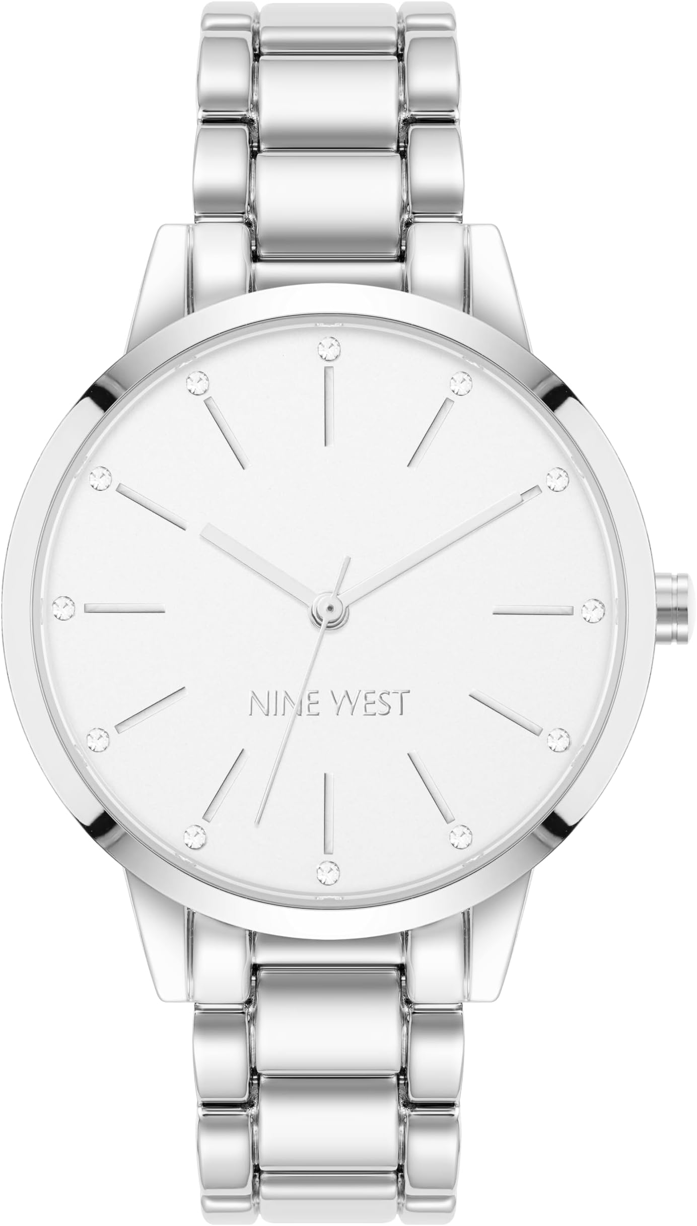 Women's Crystal Accented Bracelet Watch