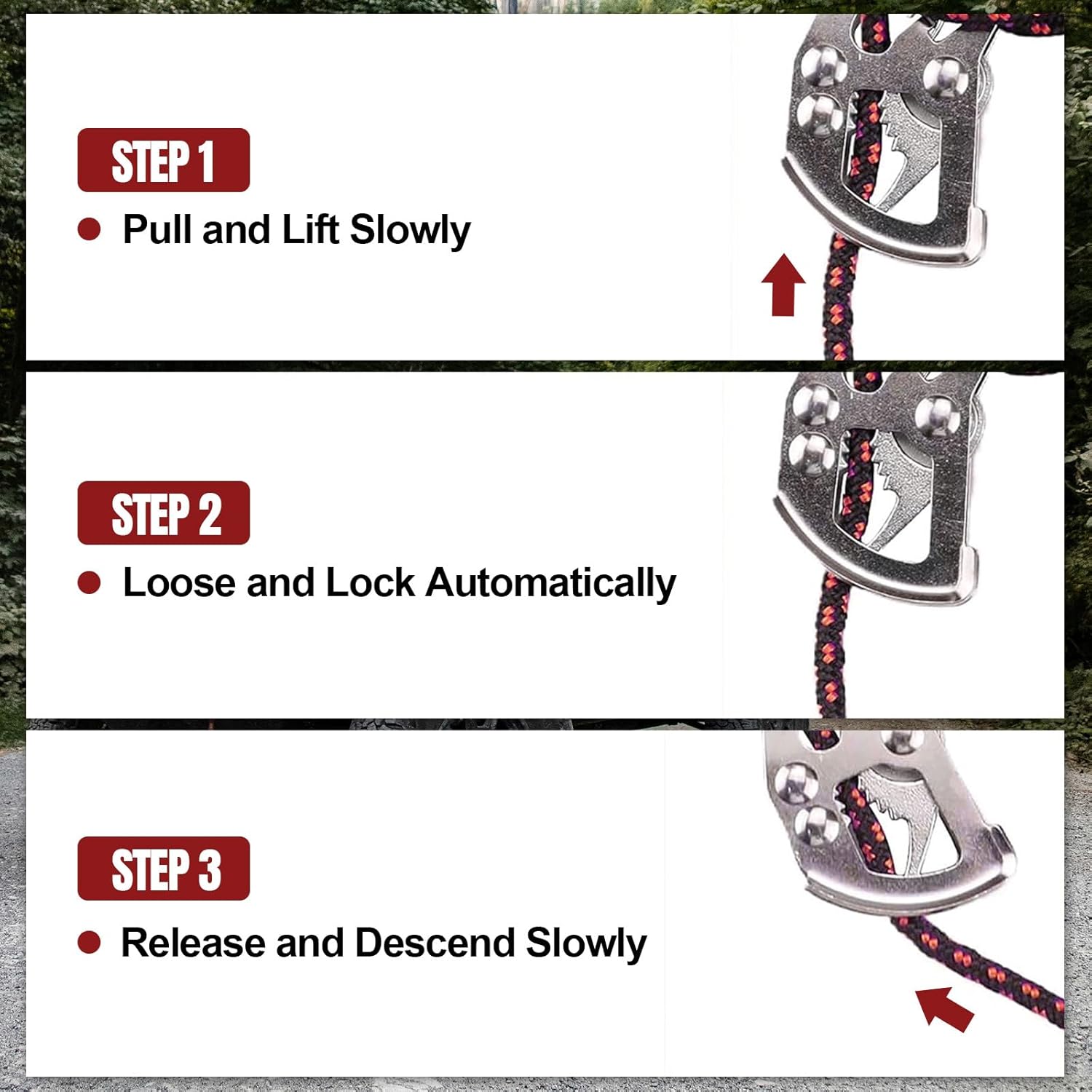 Hard Top Removal,Fits for Jeep Wrangler, Compatible with All Jeep Wrangler JK JL Models, Easy One-Person Operation Roof Hardtop Hoist with Anti-Drop System, Supports 8-16 ft