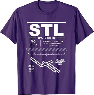 St Louis Lambert International Airport Missouri STL T-Shirt