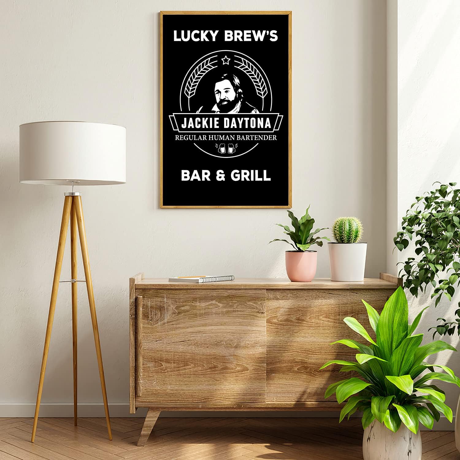 DesDirect Store Jackie Daytona Lucky Brew’s Bar Decor and Grill in The