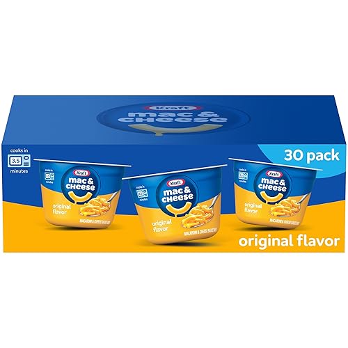 Miniatura 10 de Kraft Original Mac & Cheese, caja de 8 unidades, tazas de 2.05 onzas