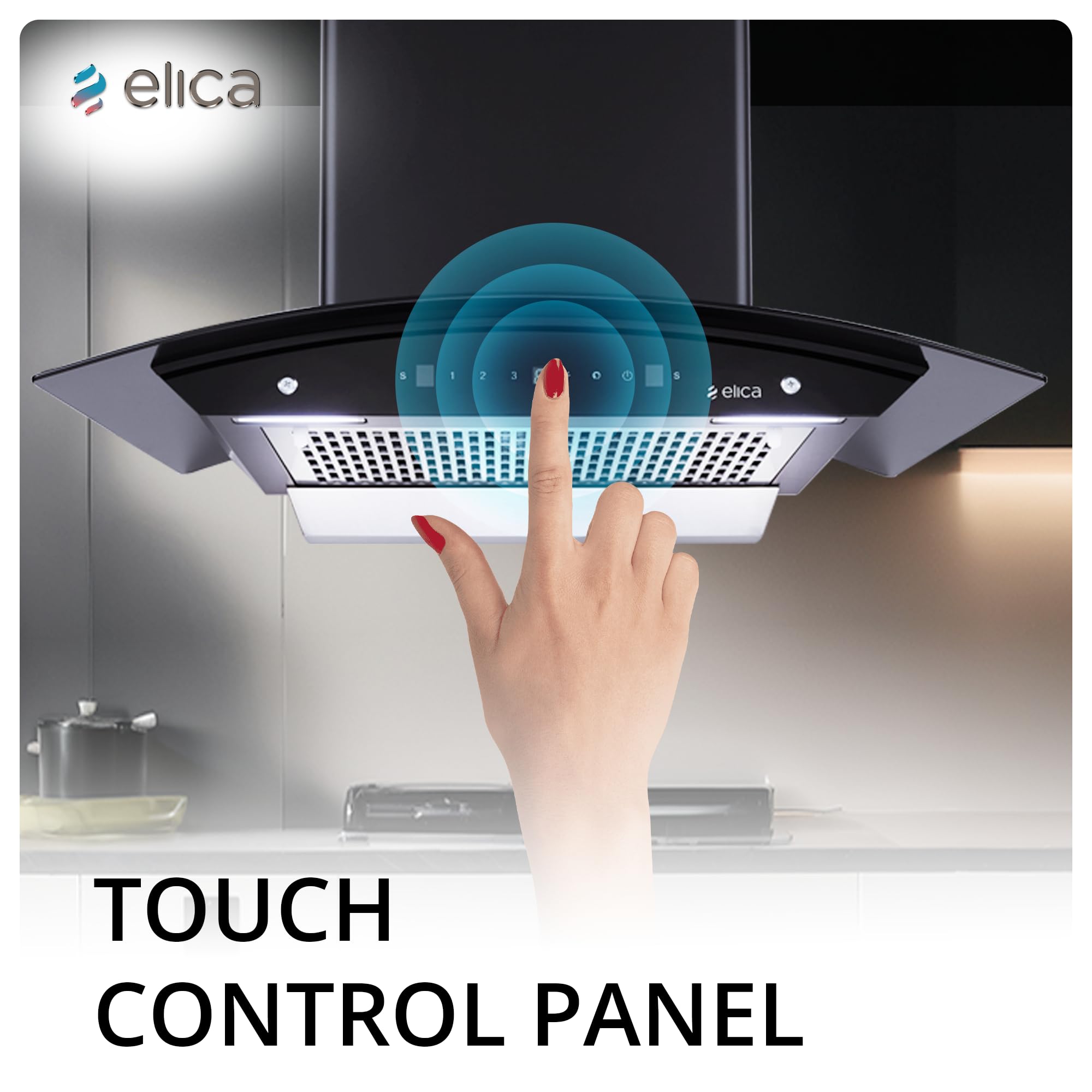 Elica Kitchen Chimney - Powerful & Filterless -9 Elica Kitchen Chimney - Powerful & Filterless -9