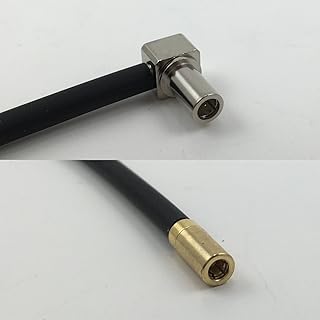 3 feet RG188 MS147 ANGLE MALE to SSMB Female Pigtail Jumper RF coaxial cable 50ohm Quick USA Shipping