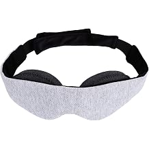 Alomejor Breathable 3D Sleep Eye Cover Adjustable Fit Light Blocking for Sleeping and Napping, Comfortable Cloth, with Storage Bag
