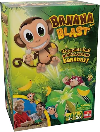 Amazon バナナブラスト サルがジャンプするまでバナナを引き抜くゲーム おもちゃ雑貨 手品 おもちゃ Amazon バナナブラスト サルがジャンプするまでバナナを引き抜くゲーム おもちゃ雑貨 手品 おもちゃ