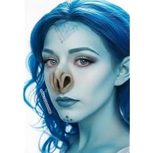 Fxe Faux Studio Flesh Sorceress Nose Halloween Latex Prosthetic Appliance