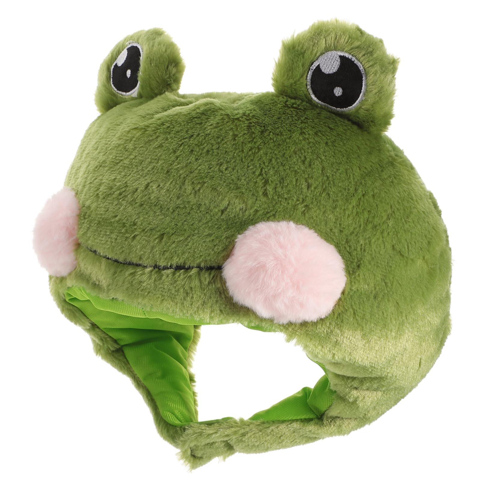Cabilock 2piezas Sombrero De Rana De Peluche Para Cosplay Accesorio Divertido Para Fiestas Halloween y Diseño Adorable Para Adultos