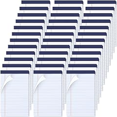 Ctosree 5x8 Legal Pads 36 Pcs Notebook Small Note Pads 65 GSM Paper College Ruled Legal Pad with