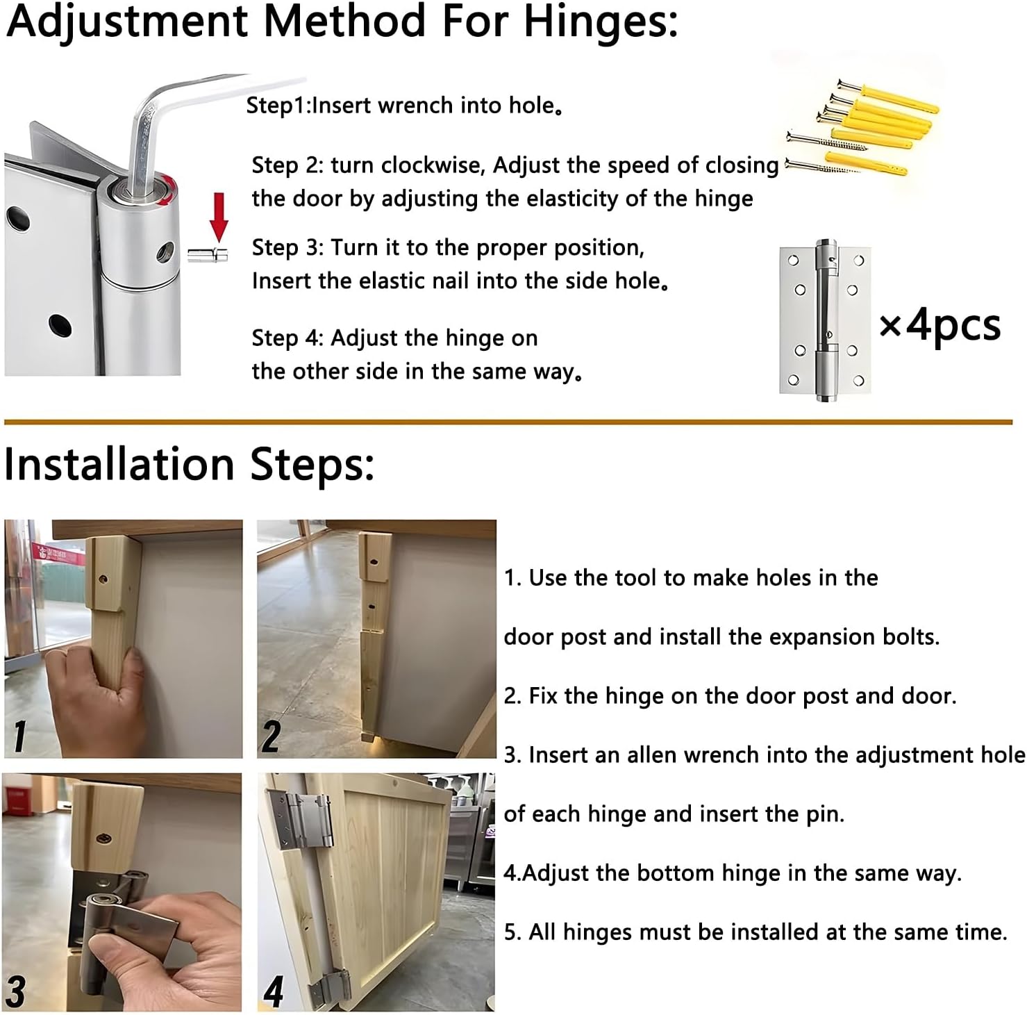 スイングドア カフェドアーズ 無垢材 自動閉鎖 両方向に開く キッチン