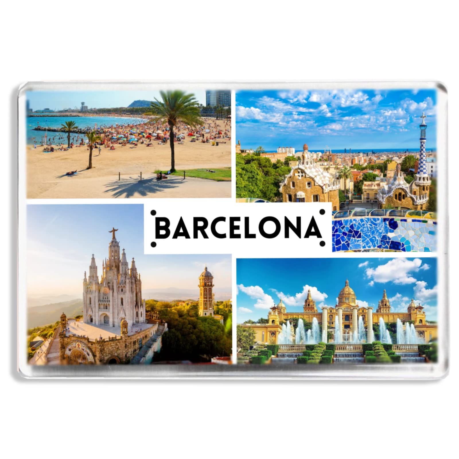 Barcelona - Spain - Fridge Magnet - Novelty Gift