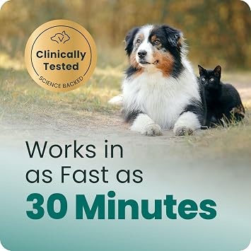 VetriScience Calm & Confident Liquid for Dogs and Cats, Uned, 8 oz