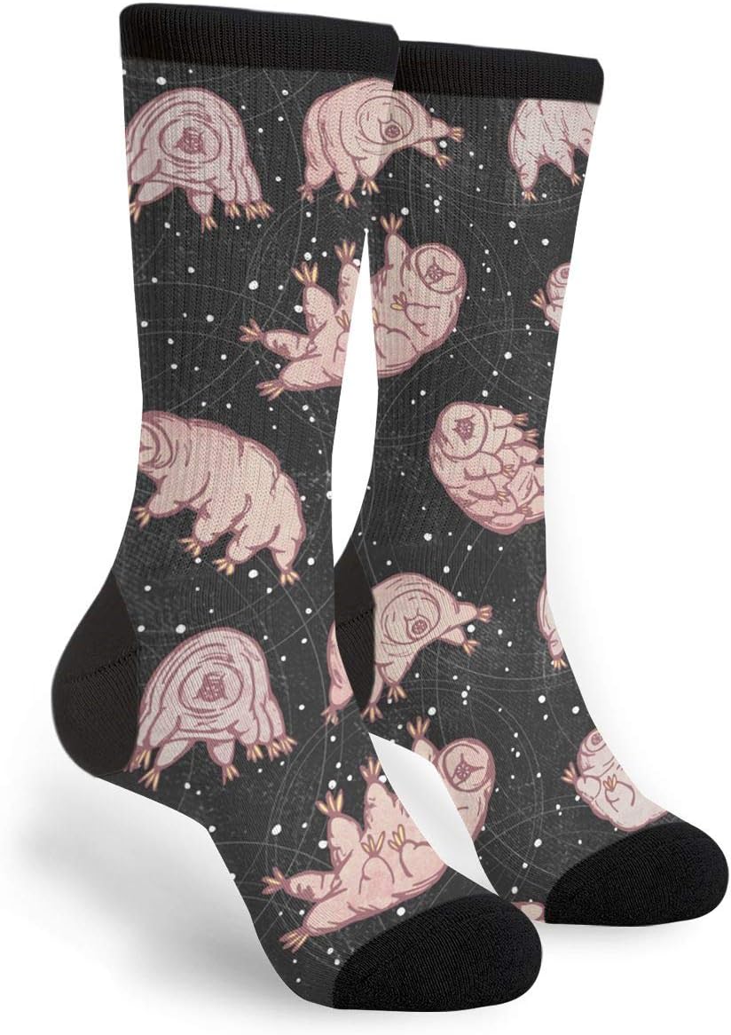 Men Women Funny Novelty Crew Tube Socks, Casual Athletic Sport Dress Socks