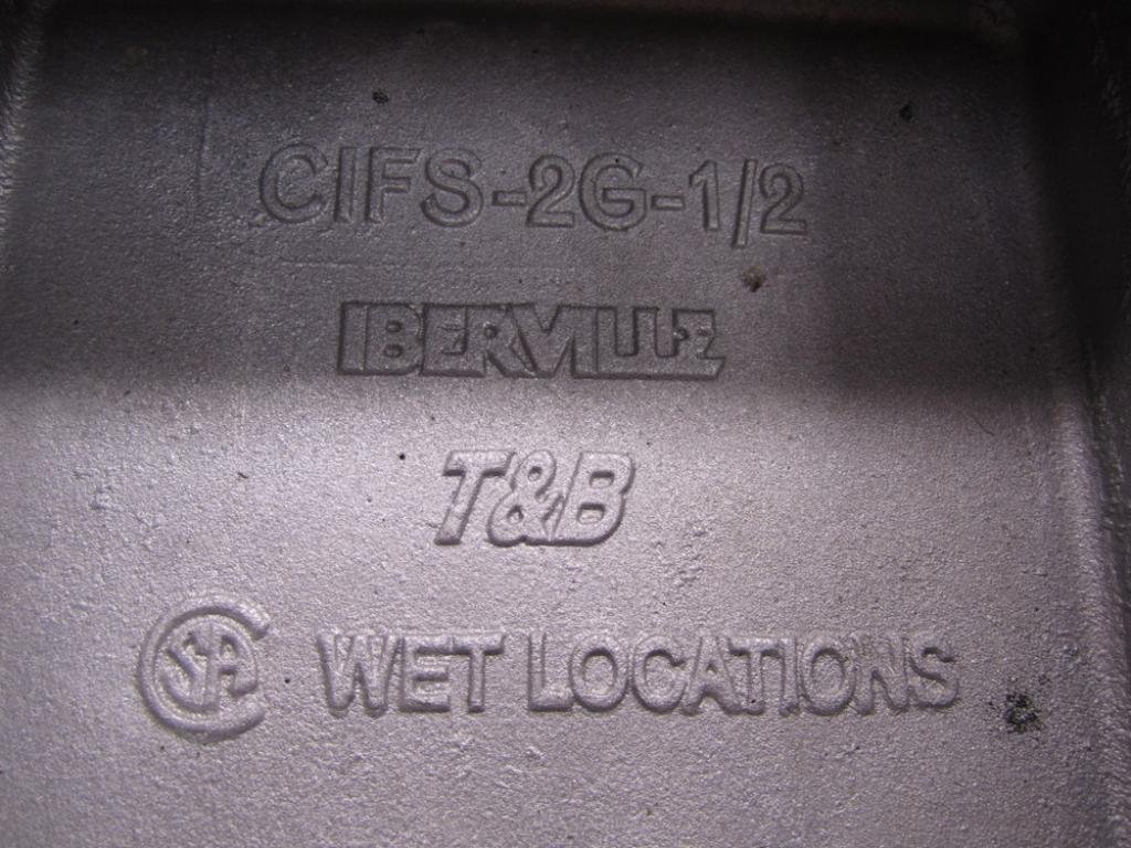Thomas & Betts CIFS-2G-1/2 Outlet Box