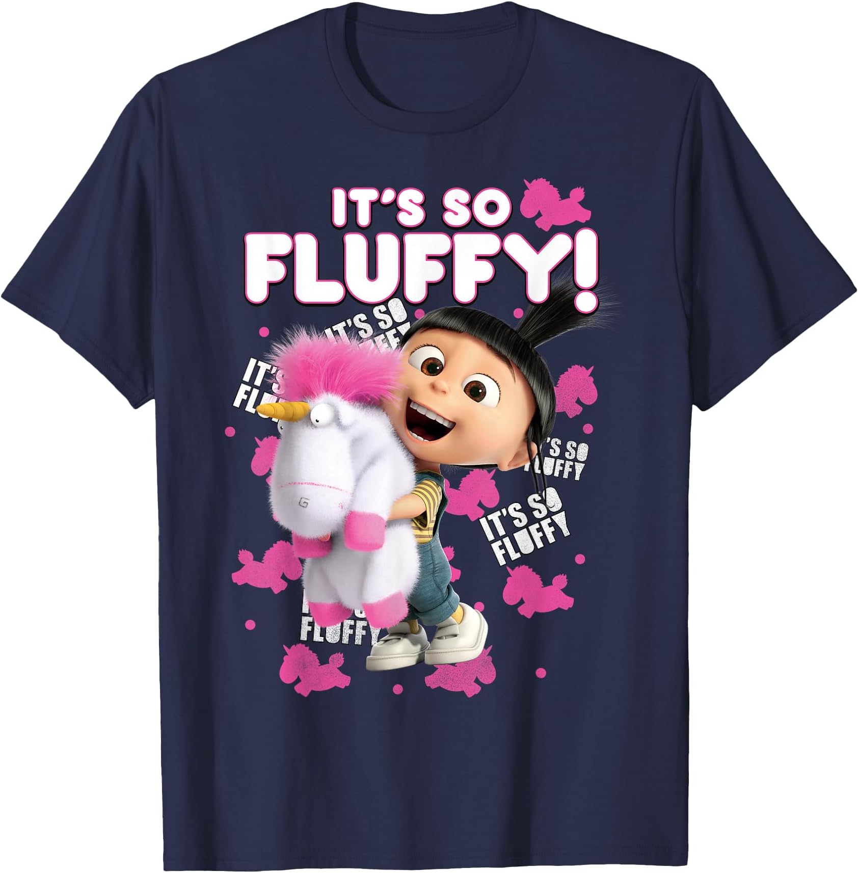 Despicable Me It's So Fluffy Agnes Unicorn Hug T-Shirt
