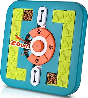 Dog Puzzle Toys, Dog Puzzles for Smart Dogs, Puppy Puzzle Toys, Dog Enrichment Toys Dog Mentally Stimulation Toys for Training, Dog Treat Chew Toy Gifts for Puppies, Cats, Small, Medium, Large Dogs