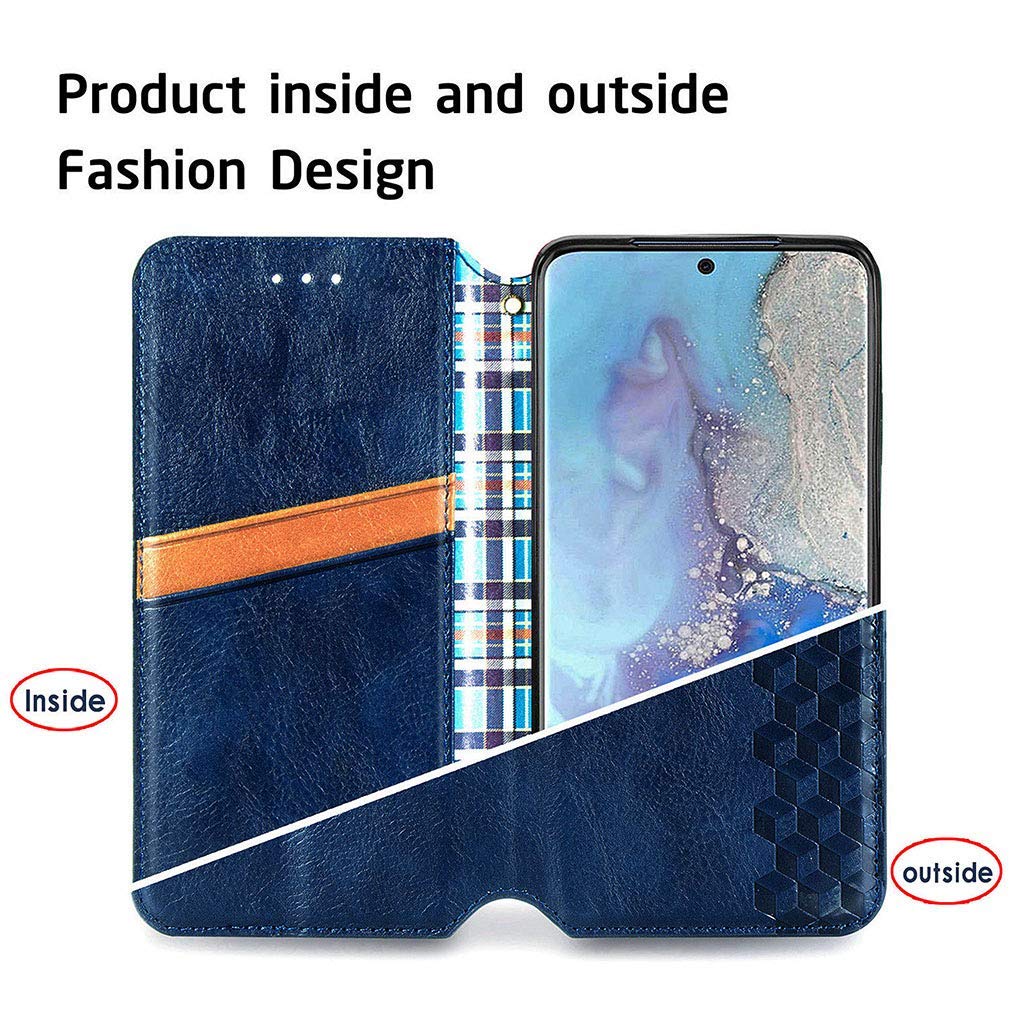 Custodia HAOYE In Pelle PU Per Realme C53 - Portafoglio Con Slot Carte, Supporto, Magnete, Nero